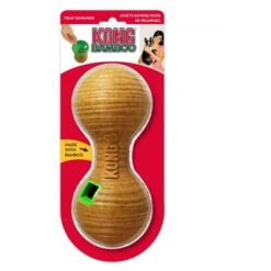 Jouet KONG Bamboo Feeder Dumble - Taille M 5 Jouet KONG Bamboo Feeder Dumble - Taille M -Trixie Magasin 133799 kong bamboo feeder dumbbell hellbraun 18x20x8cm hs 01 8