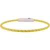 Flamingo Collier Led Visio Light Nylon Réfléchissant Jaune 33-63,5cm 8mm