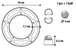 Flamingo Jouet Chat Moggy Tunnel 39x39x7,7cm -Trixie Magasin 195d24827d98cf1be680769e9e216db638aeee13f65116bc18553abbbe337ac7