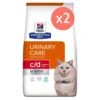 Lot De 2 Sacs Hill's Prescription Diet C/D Urinary Stress Multicare Croquettes Pour Chat Au Poisson - 3Kg -Trixie Magasin 2 1