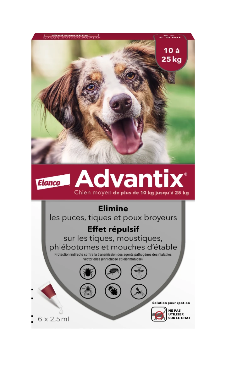 Advantix Chien Moyen 10-25Kg 4 Advantix Chien Moyen 10-25Kg – Image 2