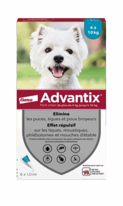 Advantix Petit Chien 4-10Kg -Trixie Magasin 4007221021018 advantix petit chien 6 pipettes 3