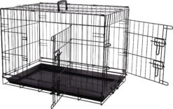 Flamingo Cage Pour Chien Mezo Noir XL 70x109x77cm -Trixie Magasin 519536 D 01 1