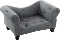 Flamingo Sofa Maximilien Gris 71x45x34cm -Trixie Magasin 520605 E 01
