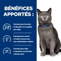 Hill's Prescription Diet D/D Pour Chat -Trixie Magasin 52742027180 3 prescription diet chat d d croquettes canard petits pois