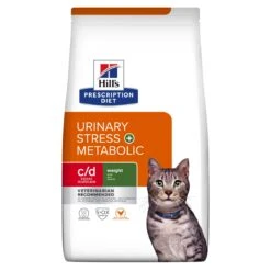 Hill's Prescription Diet C/D Urinay Stress + Metabolic Croquettes Pour Chat Au Poulet 15 Hill's Prescription Diet C/D Urinay Stress + Metabolic Croquettes Pour Chat Au Poulet -Trixie Magasin 52742037417 1 prescription diet chat urinary stress metabolic croquettes