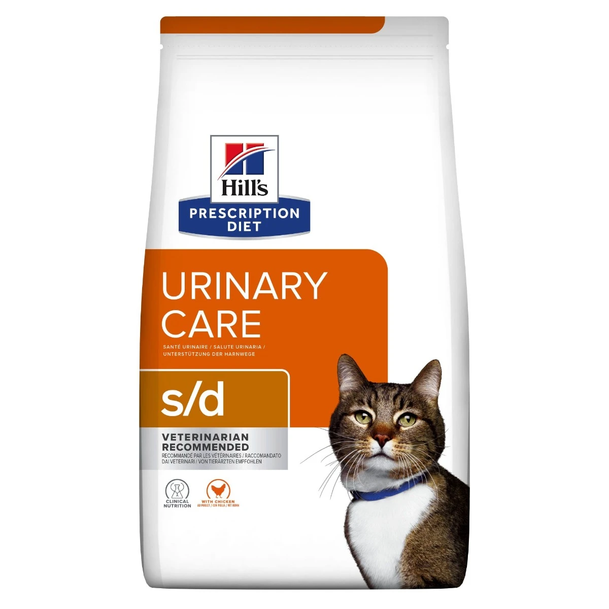 Hill's Prescription Diet S/D Urinary Croquettes Pour Chat Au Poulet 4 Hill's Prescription Diet S/D Urinary Croquettes Pour Chat Au Poulet – Image 2