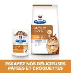 Hill's Prescription Diet K/D + Mobility Croquettes Pour Chat Au Poulet 15 Hill's Prescription Diet K/D + Mobility Croquettes Pour Chat Au Poulet -Trixie Magasin 52742044767 3 prescription diet chat k d mobility croquettes poulet 1