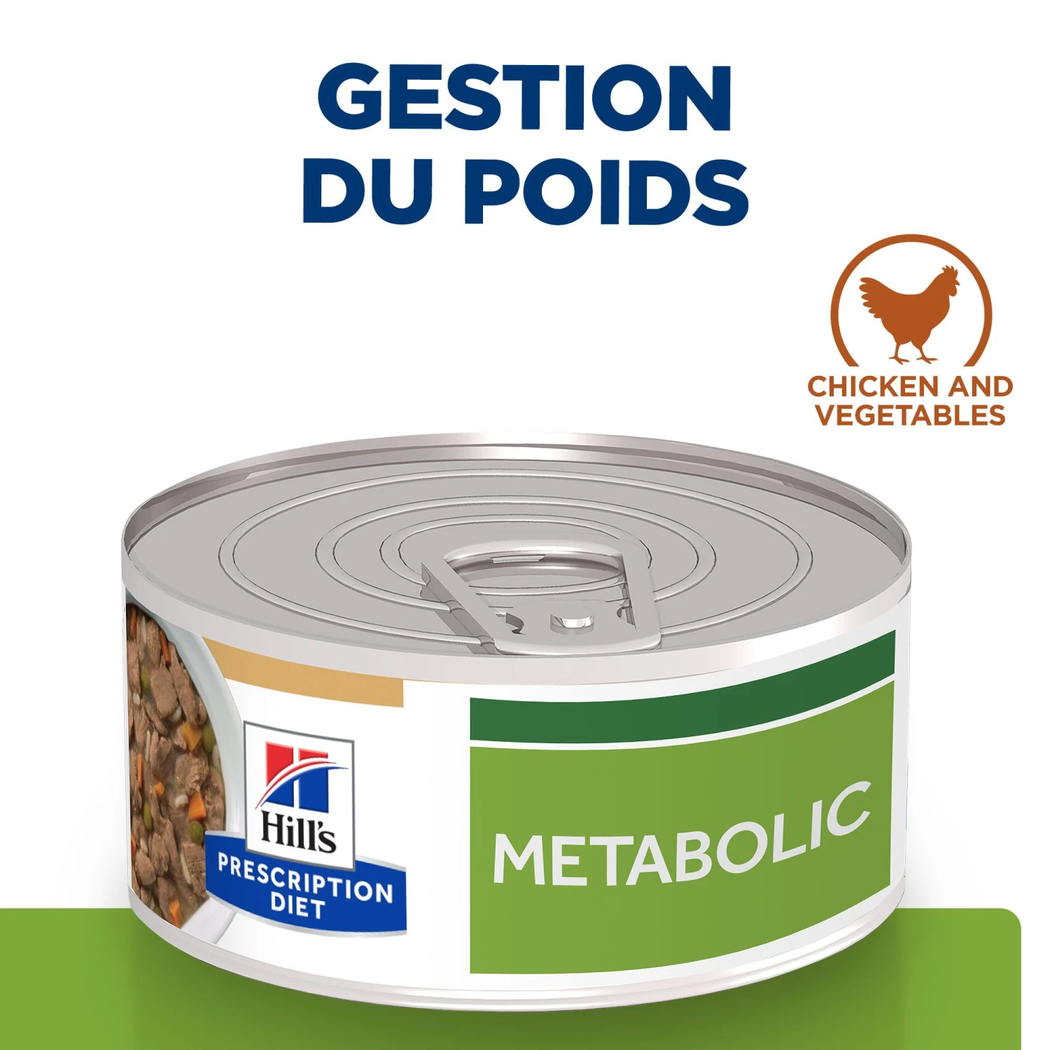 Hill's Prescription Diet Metabolic Mijotés Pour Chien 24x156g Poulet Et Légumes 4 Hill's Prescription Diet Metabolic Mijotés Pour Chien 24x156g Poulet Et Légumes – Image 2