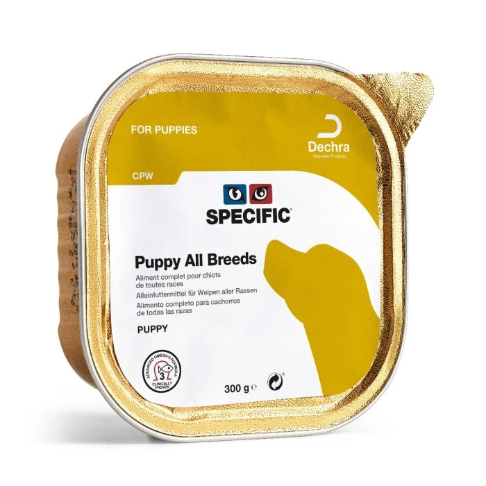 SPECIFIC Puppy CPW All Breed - 6 Barquettes De 300g 3 SPECIFIC Puppy CPW All Breed - 6 Barquettes De 300g