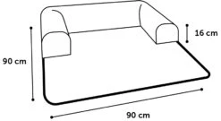 Flamingo Protection De Canapé Conrad Gris 90x90x16cm -Trixie Magasin 5ae42e83518077db16676f0587b1d046aee543d4ca0c5bf6e562ba0e87ed2007