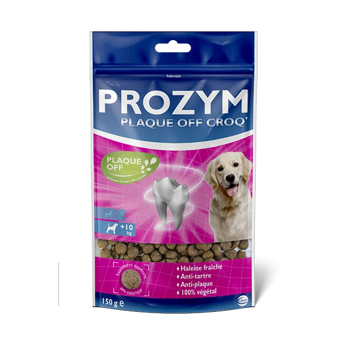 Prozym Plaque Off Croq 1 Sachet De 150g 3 Prozym Plaque Off Croq 1 Sachet De 150g