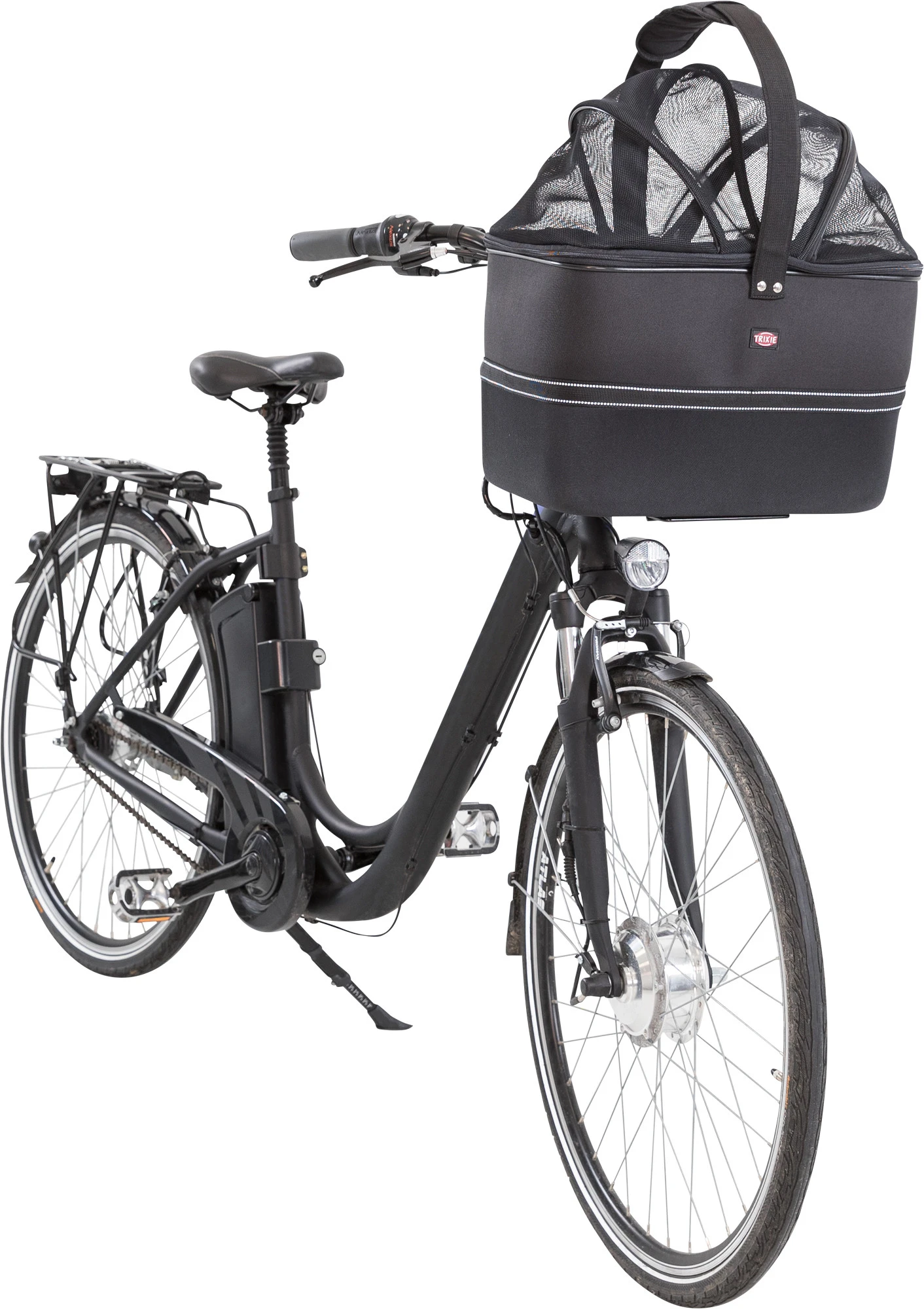 Trixie Panier Pour Chien Pour Guidon De Vélo 41 × 47 × 29 Cm 7 Trixie Panier Pour Chien Pour Guidon De Vélo 41 × 47 × 29 Cm – Image 5
