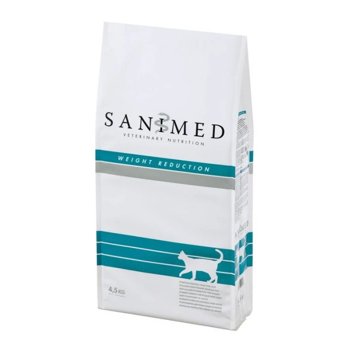 Sanimed Weight Reduction Croquettes Pour Chats 4,5kg 3 Sanimed Weight Reduction Croquettes Pour Chats 4,5kg