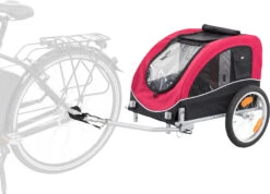 Trixie Remorque De Vélo Pour Chiens M: 63 × 68 × 75 -Trixie Magasin 84dd369ac8fdfdb78115b30fa9529a74f14dd35a24352de6a1f73cc66237641a