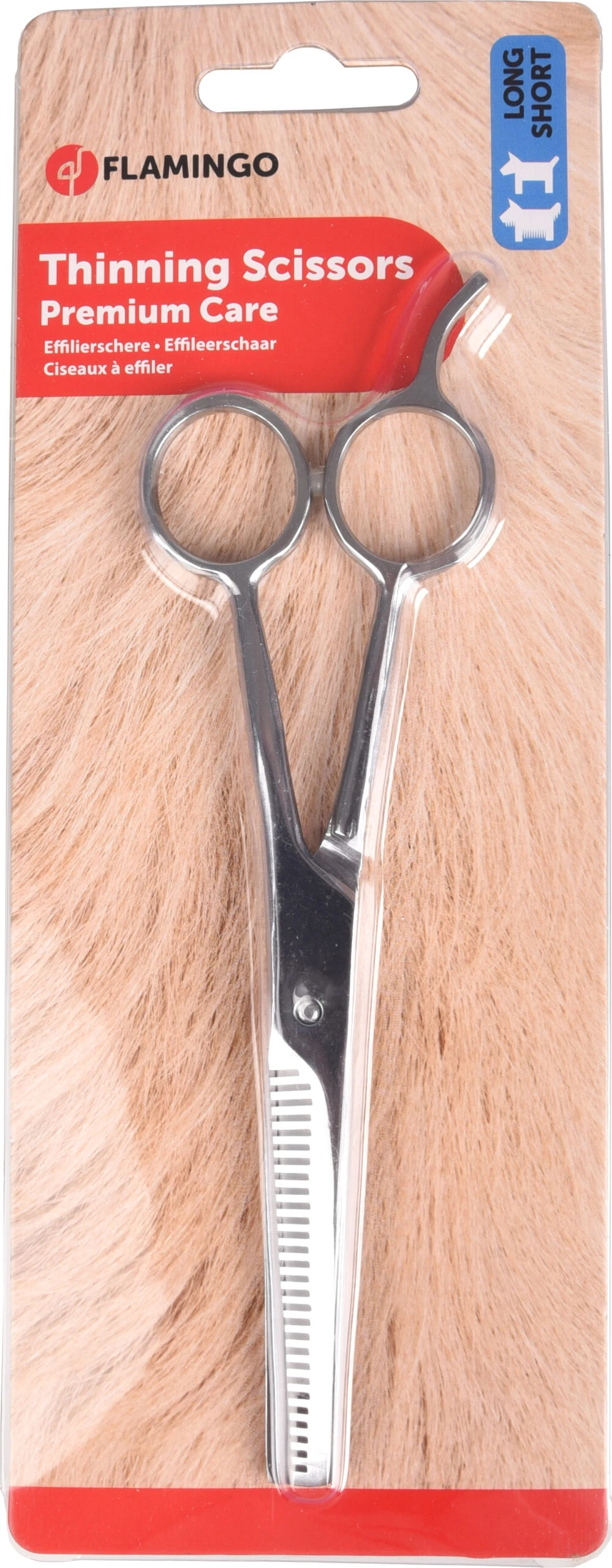 Flamingo Ciseaux à Effiler Double Face 4 Flamingo Ciseaux à Effiler Double Face – Image 2