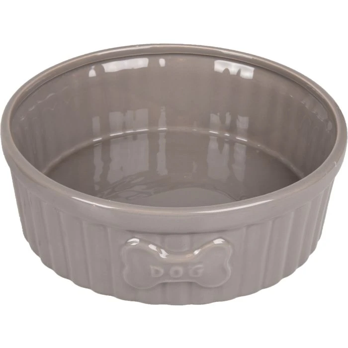 Flamingo Gamelle Chien Mabel Céramique Taupe 20,5cm 1510ml 3 Flamingo Gamelle Chien Mabel Céramique Taupe 20,5cm 1510ml