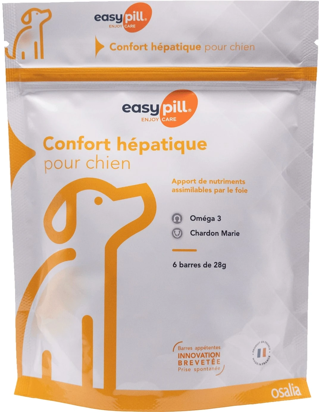 EASYPILL CHIEN CONFORT HÉPATIQUE 6 BARRES DE 28 GRS 4 EASYPILL CHIEN CONFORT HÉPATIQUE 6 BARRES DE 28 GRS – Image 2