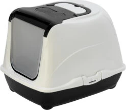 Flamingo Bac à Litière Loki Noir M 38x50x37cm -Trixie Magasin a02f199df4281907478dca9b38d74e147a2a478e8c92b9c0da994ecded2440fd