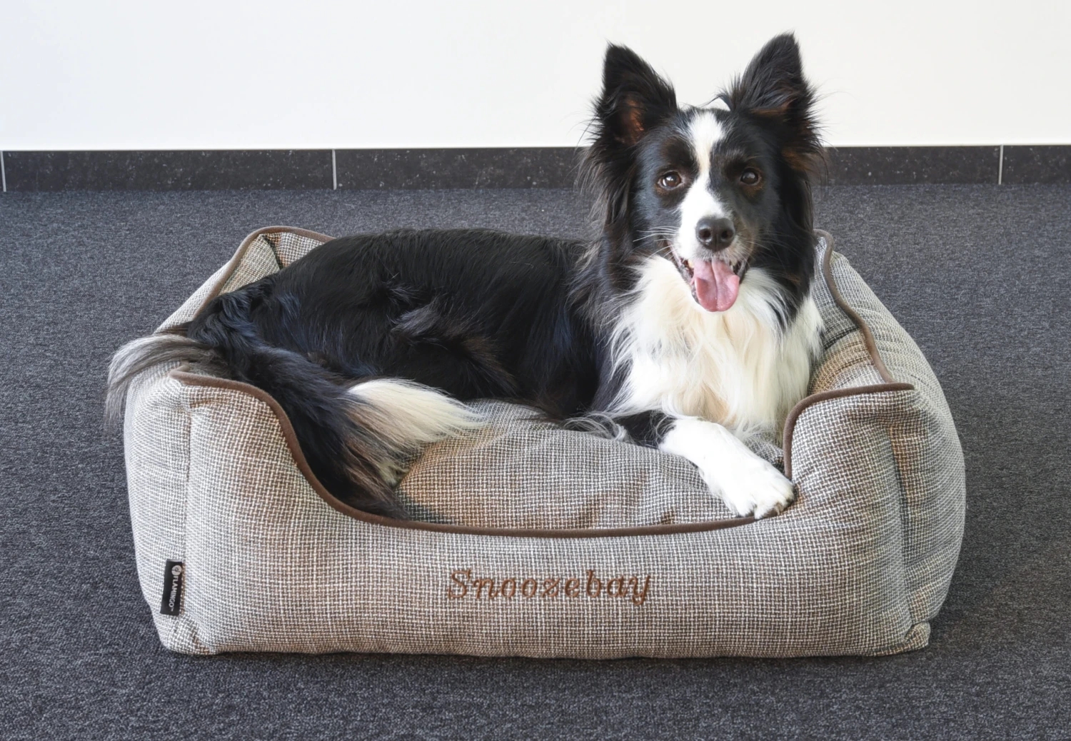 Flamingo Panier Snoozebay Rectangulaire Brun 70x60x22cm 6 Flamingo Panier Snoozebay Rectangulaire Brun 70x60x22cm – Image 4