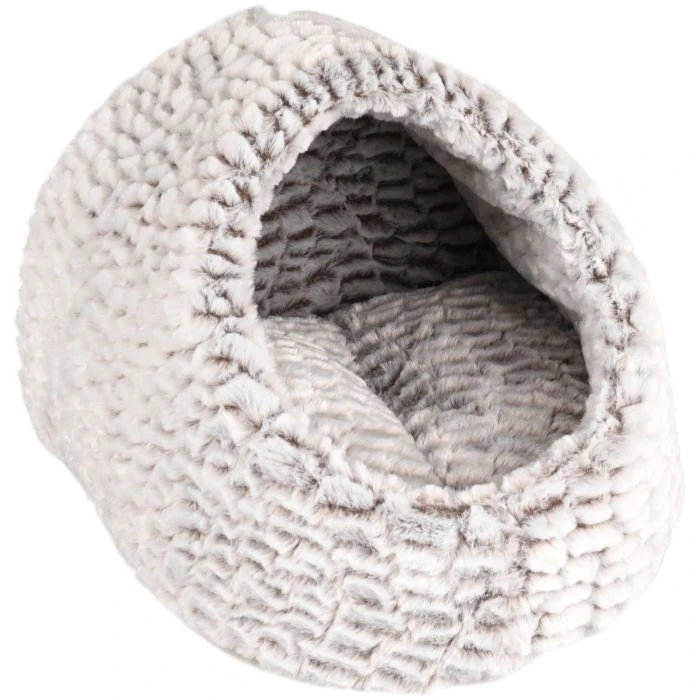 Flamingo Panier Snoozzy Igloo Gris/noir 40x40x20cm 3 Flamingo Panier Snoozzy Igloo Gris/noir 40x40x20cm