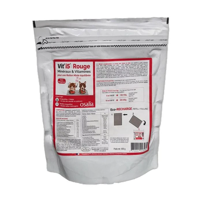 Vit'i5 Rouge Recharge 600g 3 Vit'i5 Rouge Recharge 600g