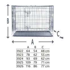 Trixie Home Kennel S 64 × 54 × 48 Cm 5 Trixie Home Kennel S 64 × 54 × 48 Cm -Trixie Magasin d834b8643a3b28f284bf16961297b6b52e8fa9810a139421ce2ea698f99a6479 1