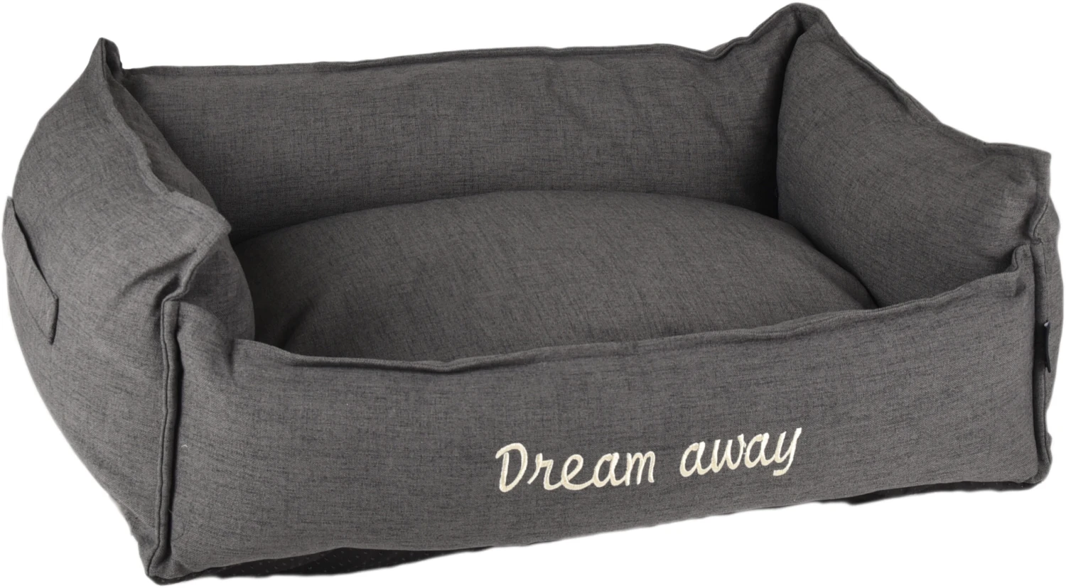 Flamingo Panier Dream Away Rectangulaire Fermeture Eclair Gris 70x50x25cm 6 Flamingo Panier Dream Away Rectangulaire Fermeture Eclair Gris 70x50x25cm – Image 4