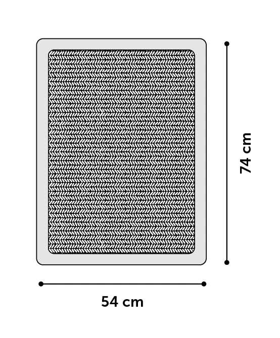 Flamingo Griffoir Greta Gris L 54x1,5x74cm 4 Flamingo Griffoir Greta Gris L 54x1,5x74cm – Image 2