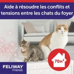 Feliway Friends -Trixie Magasin feliway friends diffuseur 1recharge 4 FR 1