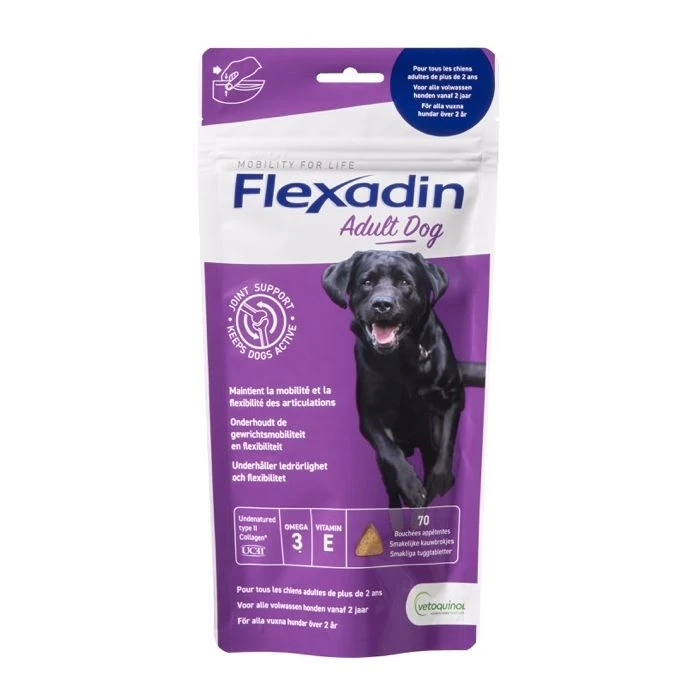 Flexadin Chien Adult 70 Bouchées 3 Flexadin Chien Adult 70 Bouchées