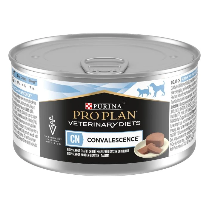 Purina Pro Plan Veterinary Diets CN Convalescence Chien Et Chat Boîtes 24x195g 3 Purina Pro Plan Veterinary Diets CN Convalescence Chien Et Chat Boîtes 24x195g